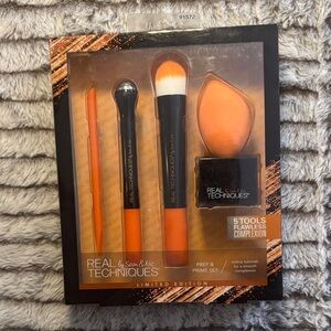 Real Techniques Orange Prep & Prime 5-Tool Makeup Set
